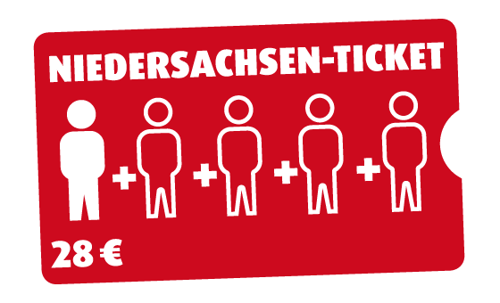 Niedersachsen-Ticket 1 Person